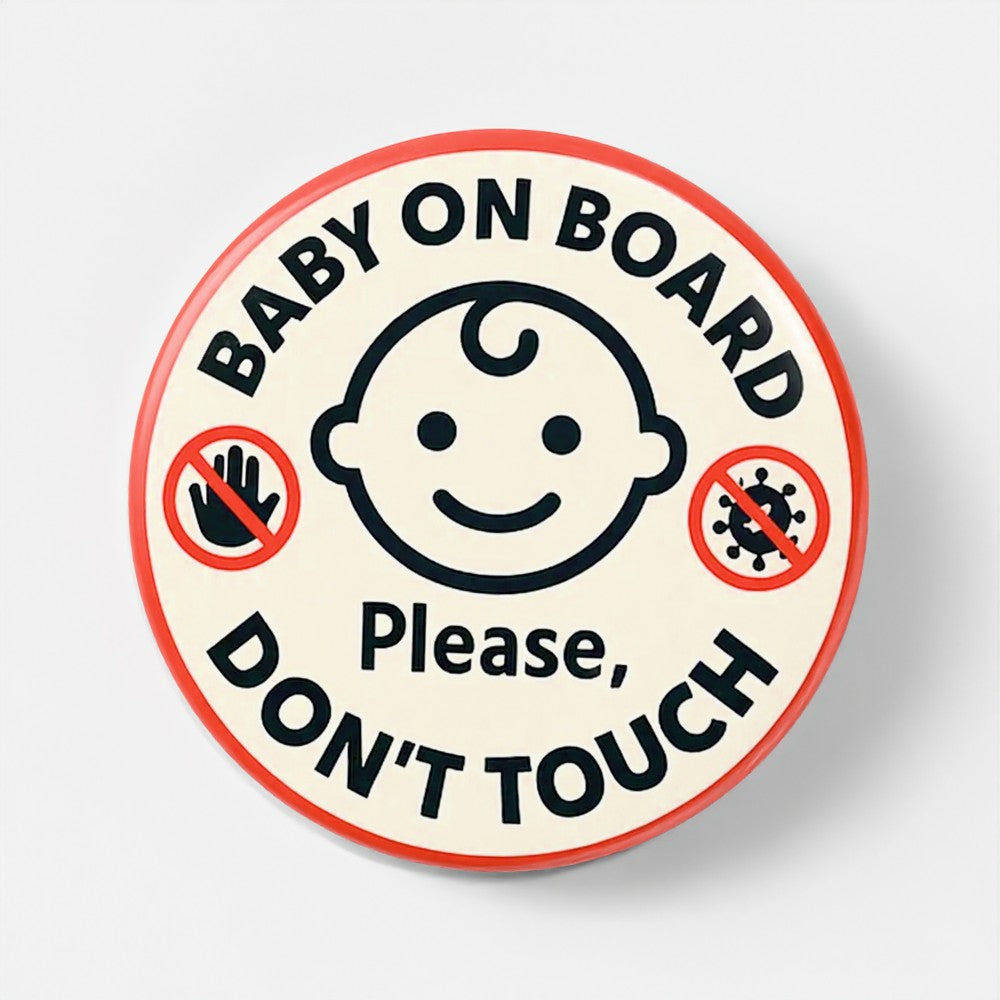 Don't Touch Pin Up Button