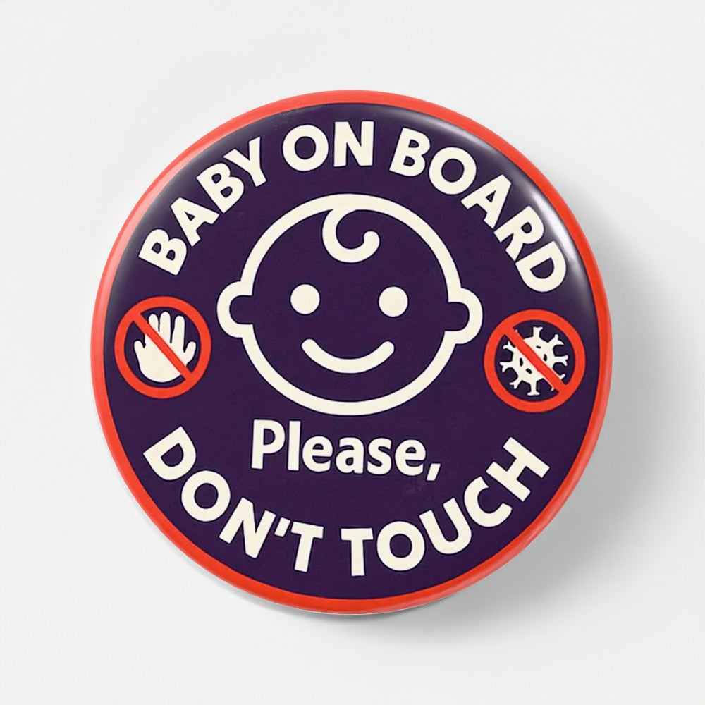 Don't Touch Pin Up Button